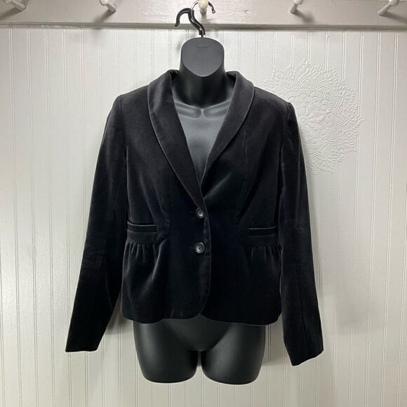J. CREW Velvet Blazer - Picture 1 of 4